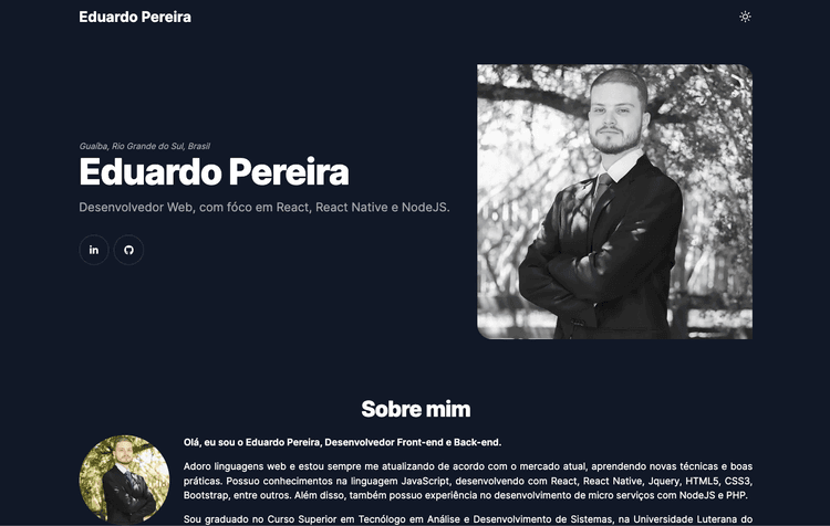 Eduardo Pereira - Portifólio